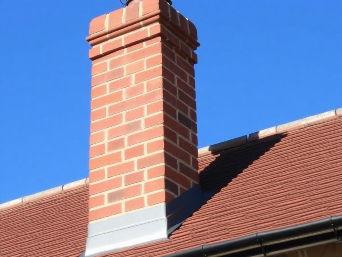 Chimney repointing & flashing